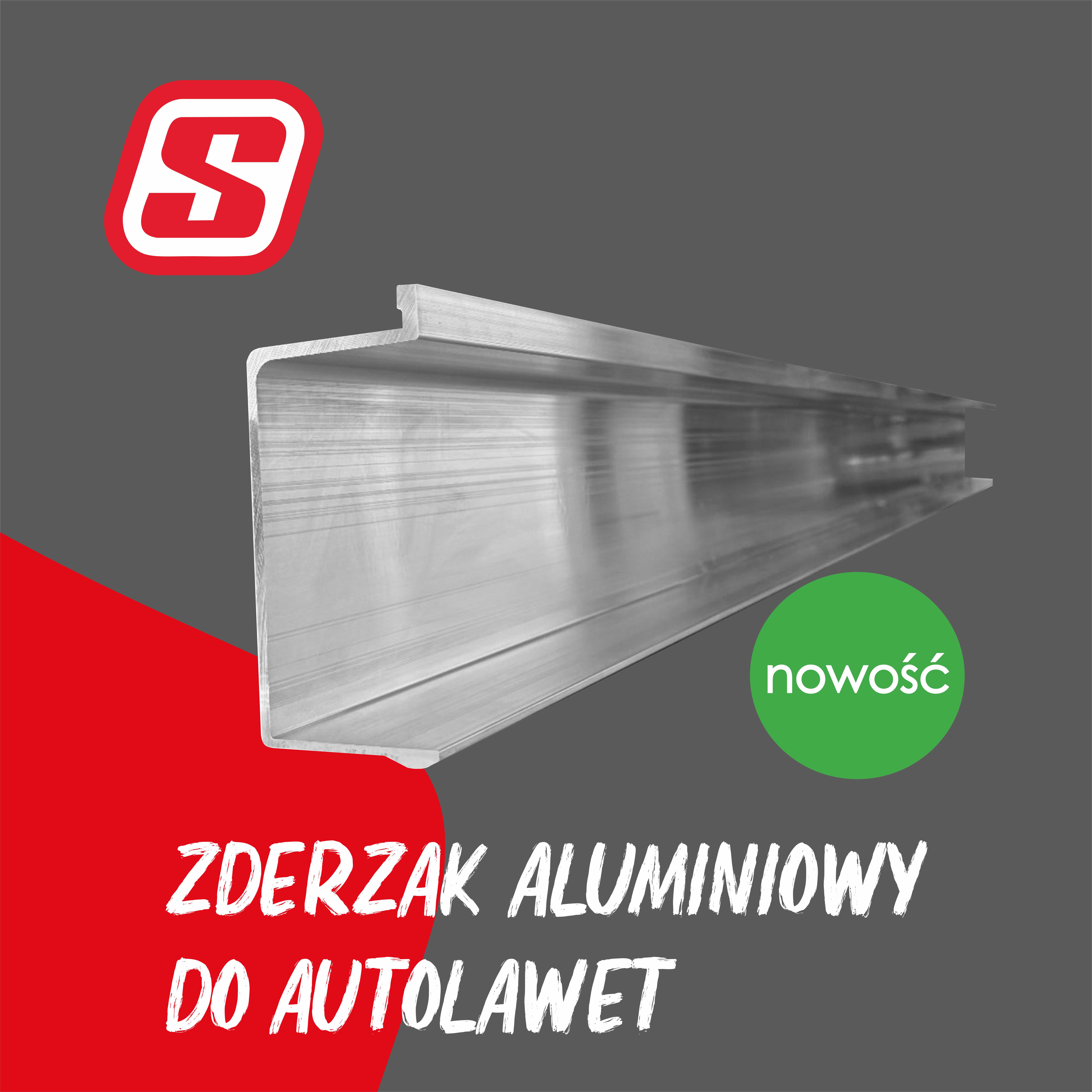 Zderzak aluminiowy do autolawet